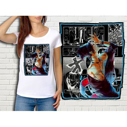 T-Shirt Blanc Femme Collection Manga Tokyo Ghoul 331