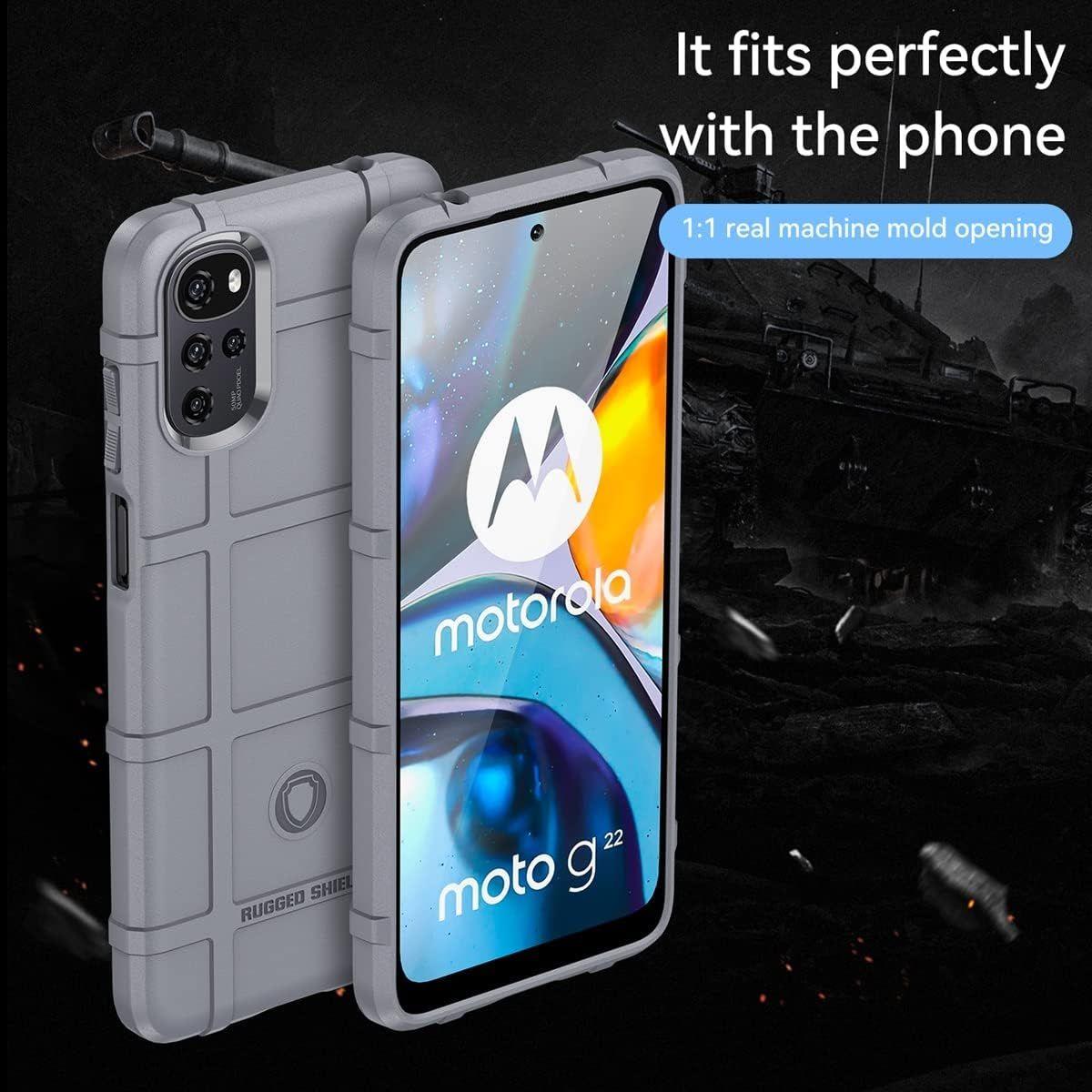 Coque Pour Motorola Moto G22 Soft Tpu Military Shield Housse... - 3