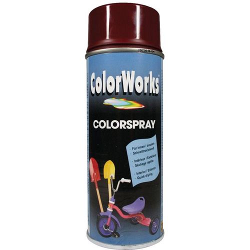 Peinture aérosol brillante bordeaux - 400 ml