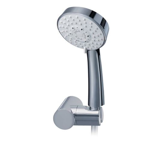 Ideal Standard - Ensemble de douche Douchette Ø 100 mm 3 jets avec support mural orientable - Aqua