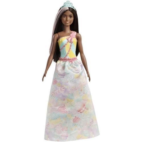 Barbie - Princesse Dreamtopia Brune - Poupee Mannequin - Mattel