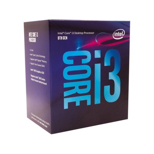 Intel Core i3 8e generation - Core i3-8300 Coffee Lake Quad-Core 3,7 GHz LGA 1151 (serie 300) 65 W Processeur d'ordinateur de bureau Intel UHD Graphics 630