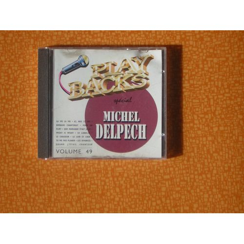 Cd De Karaoke : Michel Delpech
