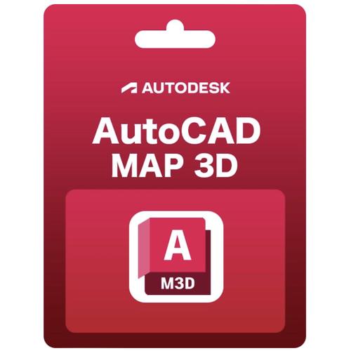 Autodesk Autocad Map 3d 2025 - 1 An - Windows/Mac - Licence Officielle