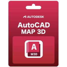 Autodesk Autocad Map 3d 2025 - 1 An - Windows/Mac - Licence Officielle