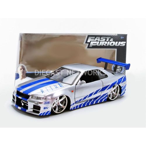 jada toys インポートレーサー 1/24 スカイラインR34 スープラ - おもちゃ