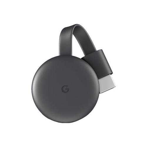 Google Chromecast 3 - Récepteur multimédia numérique - Charbon