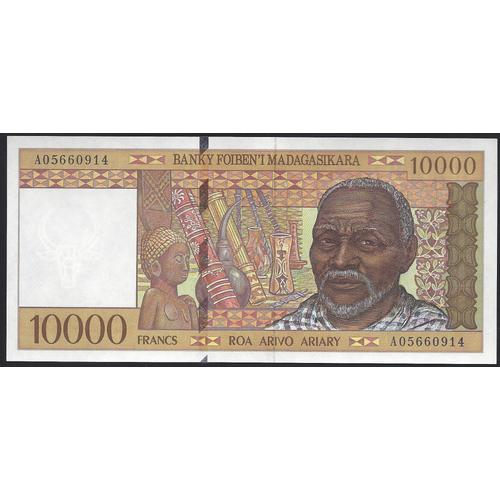 Madagascar - Billet 10000 Francs (1994) - Unc