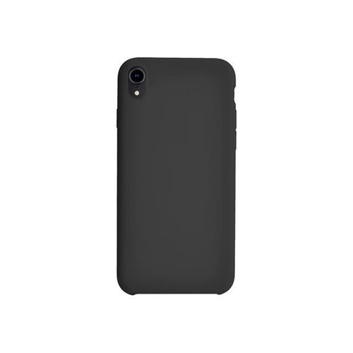 Coque Iphone Xr Silicone Softtouch Noire Bigben