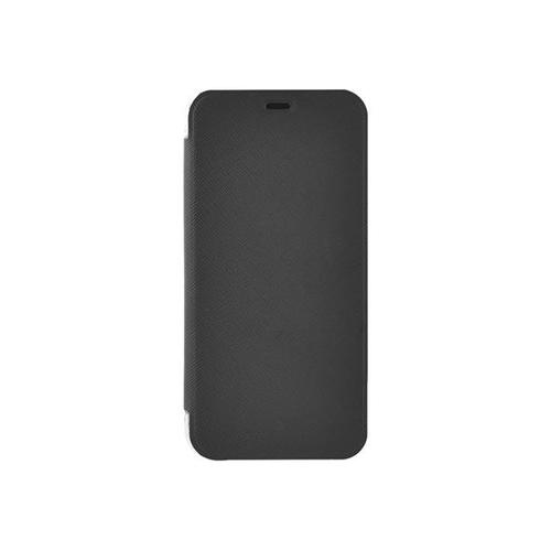 Bigben Connected Folio - Coque De Protection Pour Téléphone Portable - Cuir Doux, Synthétique - Noir - Pour Samsung Galaxy S10e