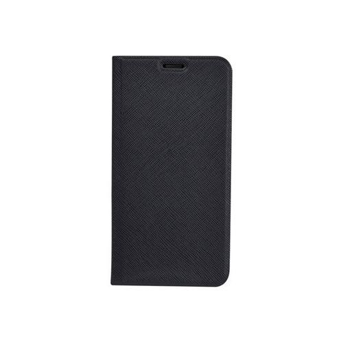 Bigben Connected Folio - Coque De Protection Pour Téléphone Portable - Synthétique - Noir - Pour Huawei P20 Lite