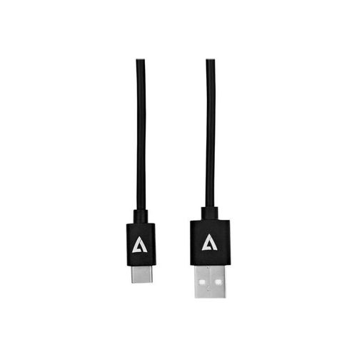V7 - Câble USB - 24 pin USB-C (M) pour USB (M) - USB 2.0 - 1 m - noir
