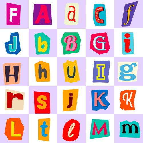 100 autocollants alphabet anglais pour enfants, éducation de la petite enfance, illumination de puzzle de dessin animé pour bébé, autocollants alphabet anglais A86