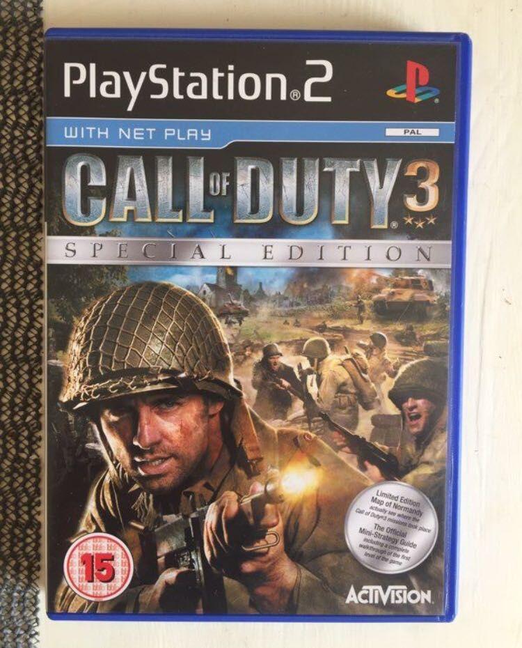 call of duty 3 special edition ps2