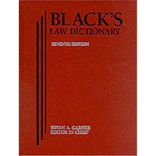 Black's Law Dictionary - Seventh Edition