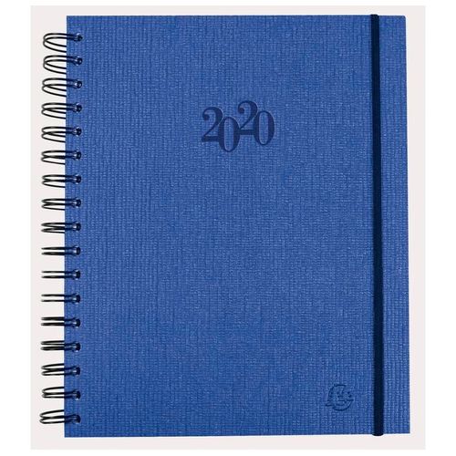 Exacompta Agenda Journalier La Journée Planifiée 22w Carte Wire-O 225x180 Mm Coloris Aléatoire