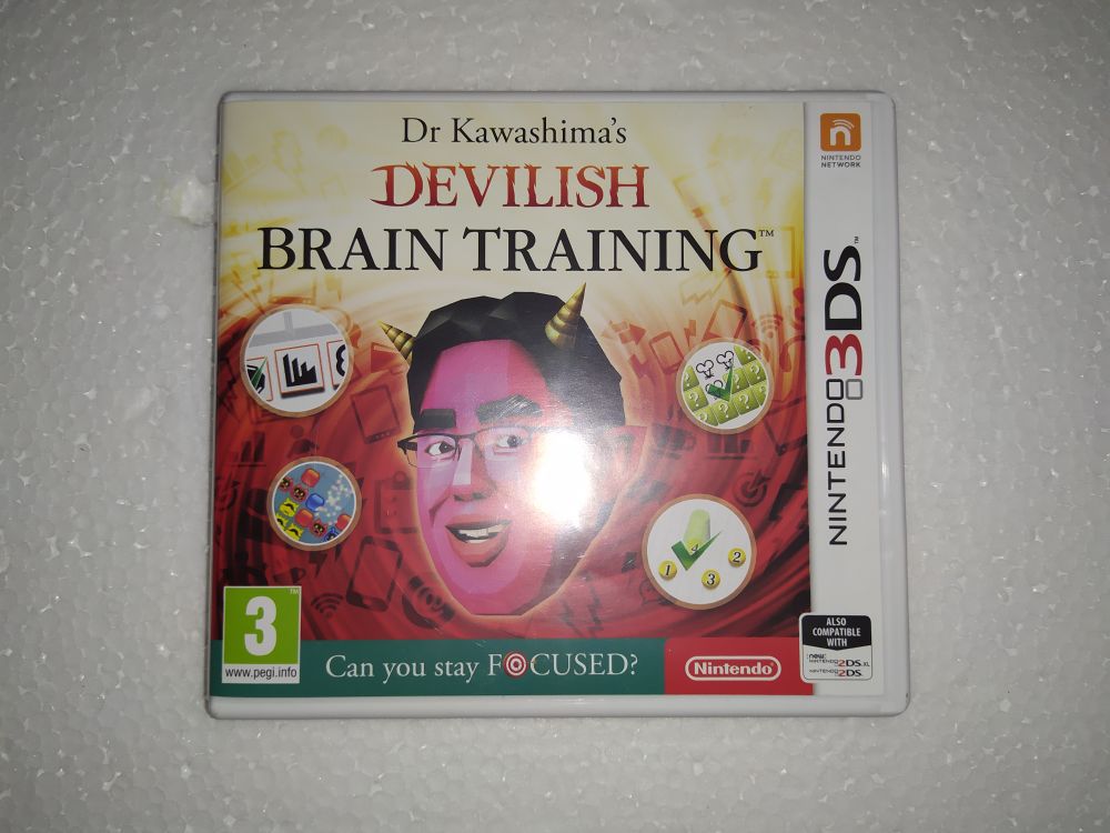 L'infernal Programme D'entraînement Cérébral Du Dr Kawashima : Pouvez-Vous Rester Concentré ? Nintendo 3ds