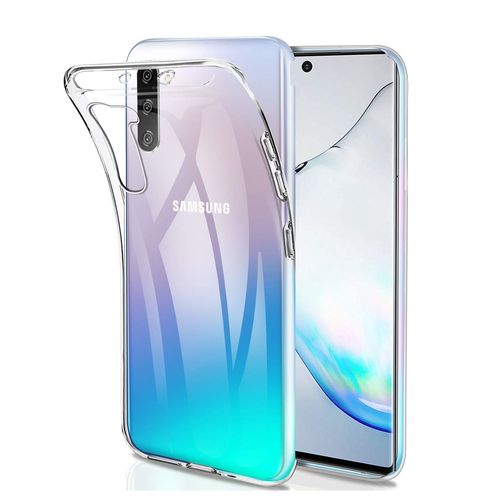Coque Samsung Galaxy Note 10 Souple Transparente Flexible Bumper En Gel Tpu Silicone Invisible Antichoc - Accessoires Pochette Case