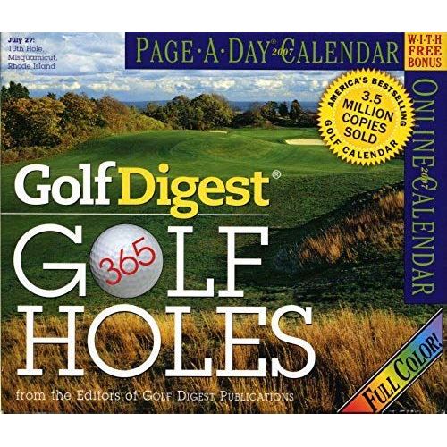 Golf Digest 365 Golf Holes Page-A-Day Calendar 2007 (Large Page-A-Day)