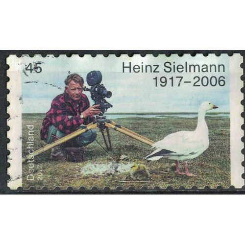 Allemagne 2017 Oblitéré Used Heinz Sielmann Biologiste Su