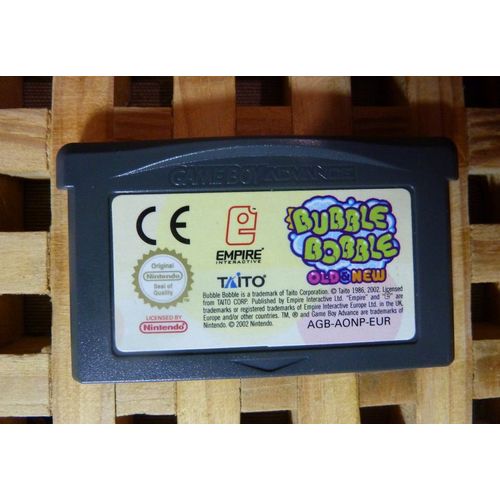 Bubble Bobble Old & New Game Boy Advance Sp