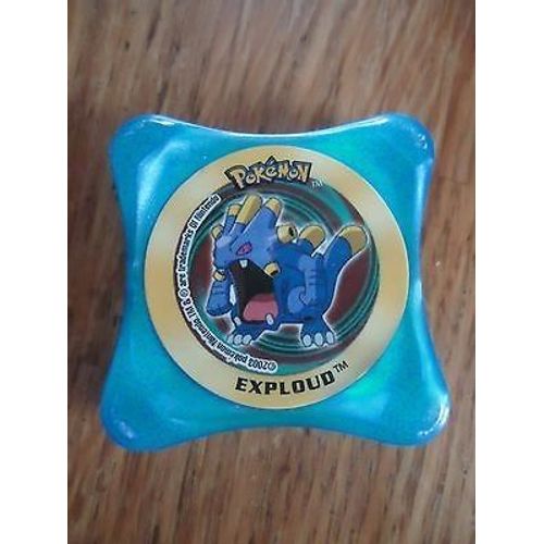 Waps Pokemon N° 39 De 2003 = Exploud, Contours Coloris Orange Brillant