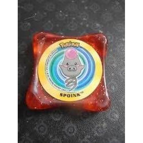 Waps Pokemon N° 121 = Spoink, De 2003 = Au Contours Coloris Rose Fuchia Brillant