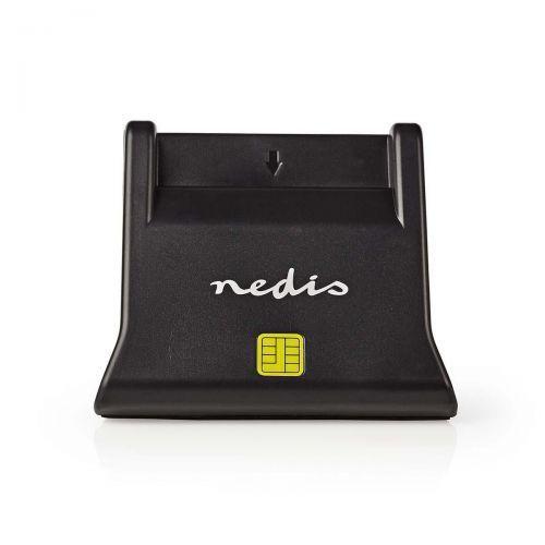 NEDIS Lecteur de carte à puce vertical (CRDRU2SM3BK)