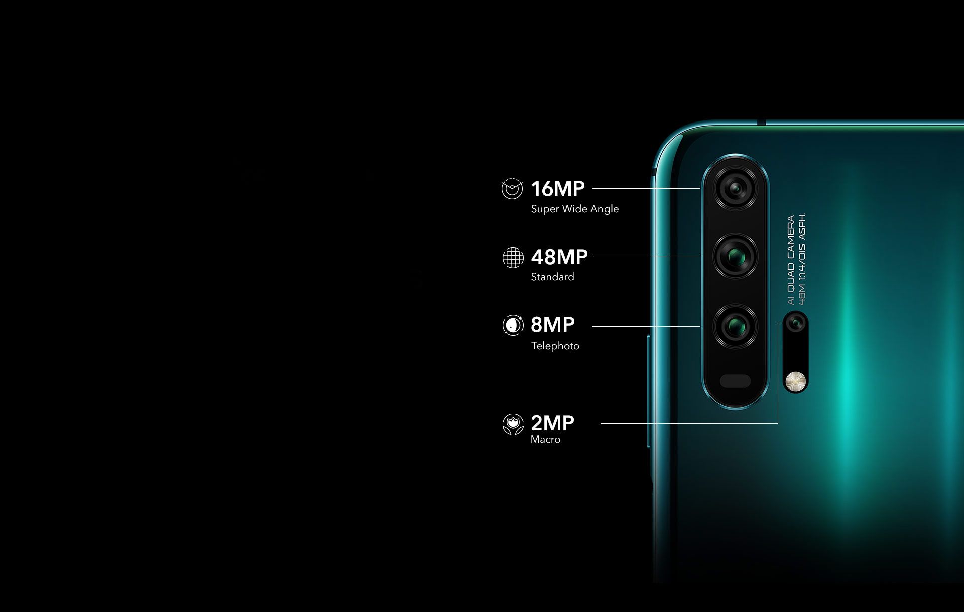 Honor 20 PRO 256 Go Double SIM Noir fant�me image 4 | Rakuten