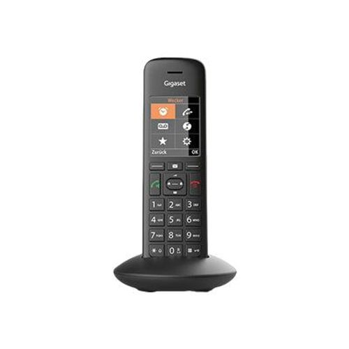 Gigaset C570HX - Extension du combiné sans fil avec ID d'appelant - DECT\GAP - noir