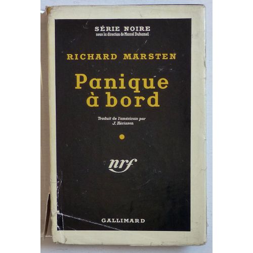 Panique À Bord (Collection 'série Noire (Sous La Direction De Marcel Duhamel)' N°325)