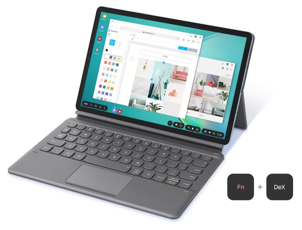 Tablette Samsung Galaxy Tab S6 256 Go 10.5 pouces Gris montagne image 6 | Rakuten