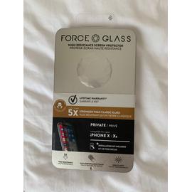 Force Glass Protège-écran verre trempé Force Glass pour iPhone X