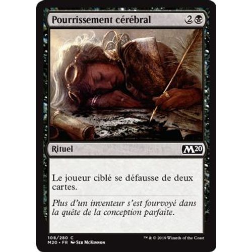 Carte Magic - Edition M20 - Mind Rot Vo