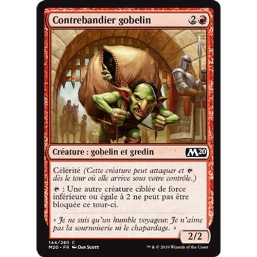 Carte Magic - Edition M20 - Goblin Smuggler Vo