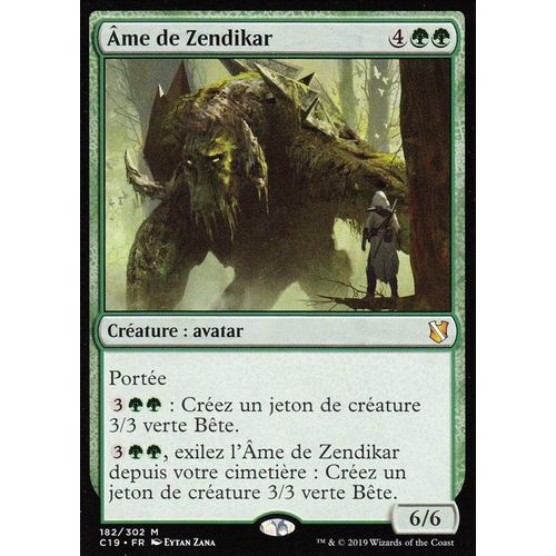 Âme De Zendikar - Mtg - Commander 2019 - M - 182/302