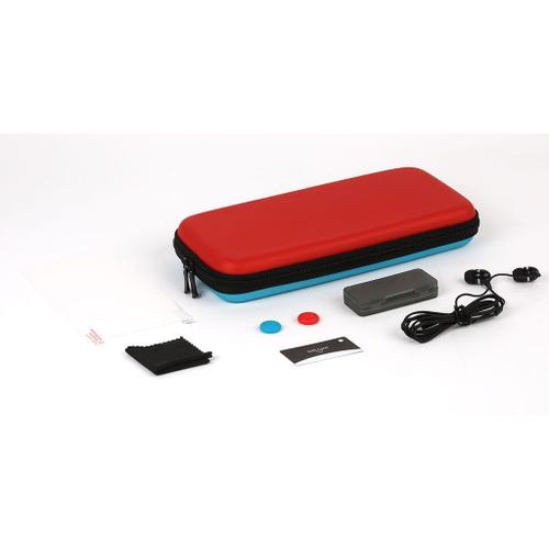 Pack D'accessoires Pour Nintendo Switch Rouge/Bleu