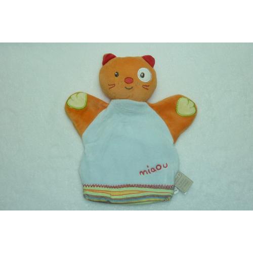 Doudou Chat Marionnette Bebe9