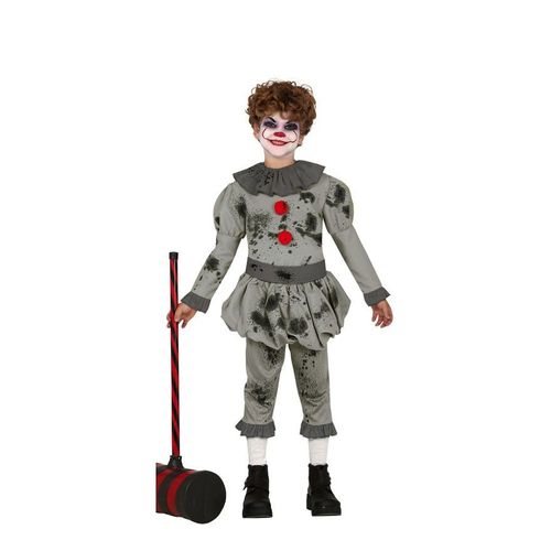 Déguisement De Clown Térrifiant Pour Enfant (Taille 3-4a)