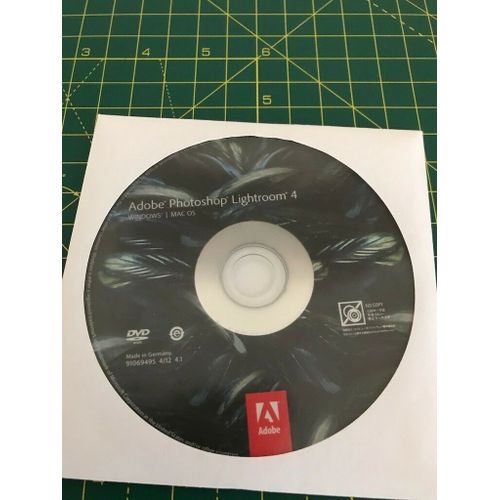 Adobe Photoshop Lightroom - (V. 4) - Version Boîte - 1 Utilisateur - Dvd - Win, Mac - Allemand)
