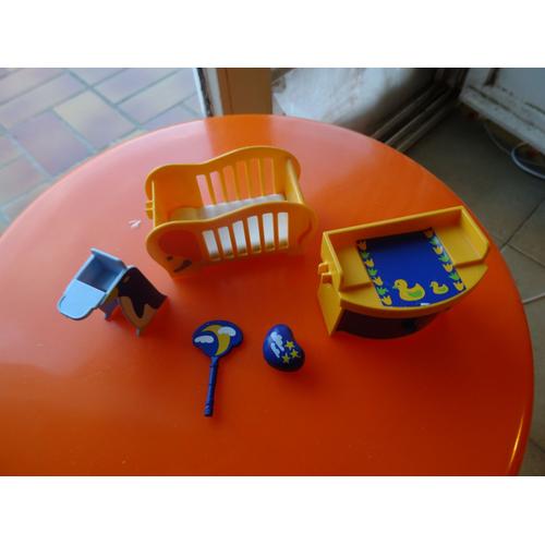 Meuble Maison De Poupée Miniature-Chambre Bébé Playmobil