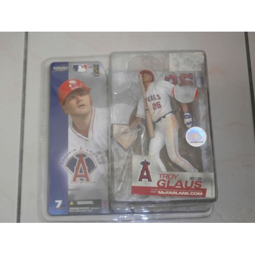 Figurine Mcfarlane De Baseball De T. Glaus Des Angels S.7 Mlb