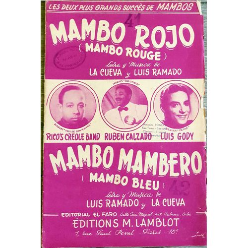 Mambo Rojo / Mambo Mambero