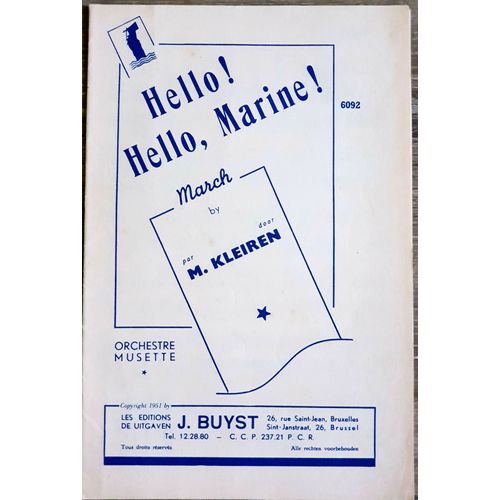 Hello ! Hello, Marine !