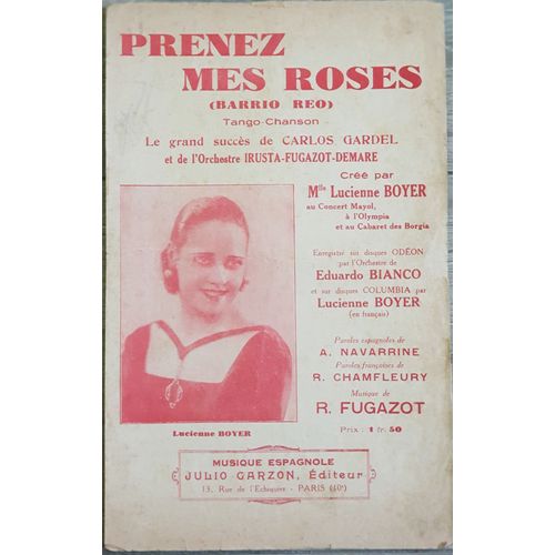 Prenez Mes Roses / ( Barrio Reo )