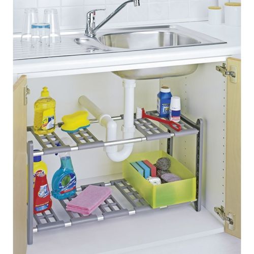 Etagère De Rangement Largeur Réglable - Plateaux Modulables