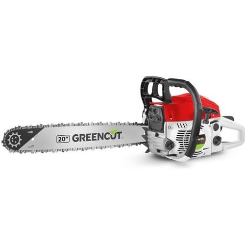 Tronçonneuse thermique 61,2cc 3,6cv lame 20" legere puissante -GREENCUT