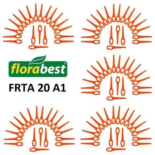 Florabest Lot de 100 lames de rechange pour coupe-bordures sans fil LIDL FRTA 20 A1 Lidl IAN 282232 de Florabest