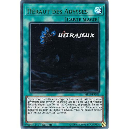 Yu-Gi-Oh! - Mp19-Fr201 - Héraut Des Abysses - Ultra Rare