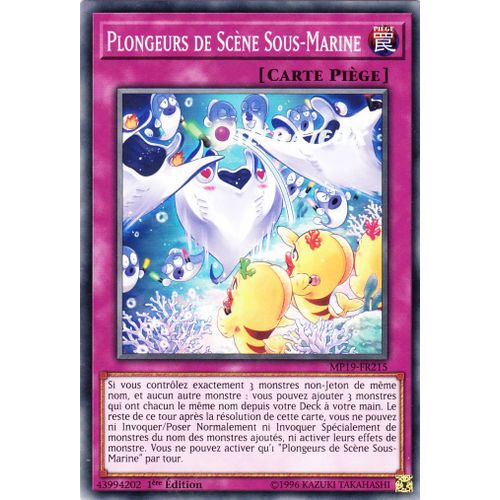 Yu-Gi-Oh! - Mp19-Fr215 - Plongeurs De Scène Sous-Marine - Commune